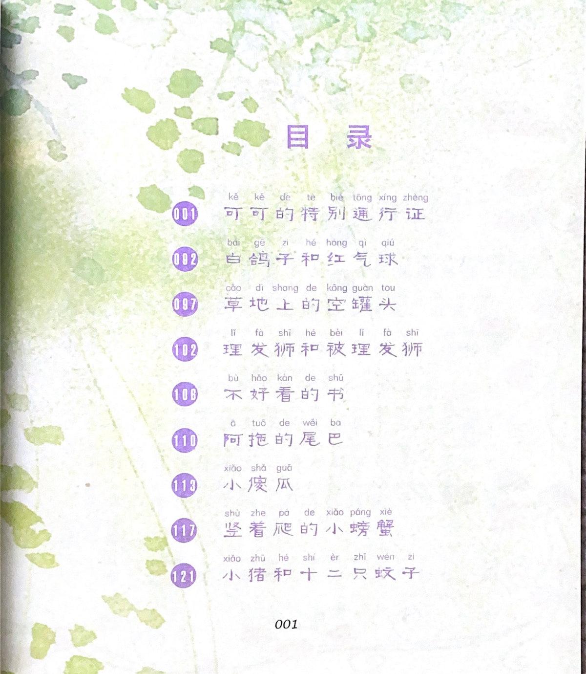 拼音王国  名家经典  可可的特别通行证