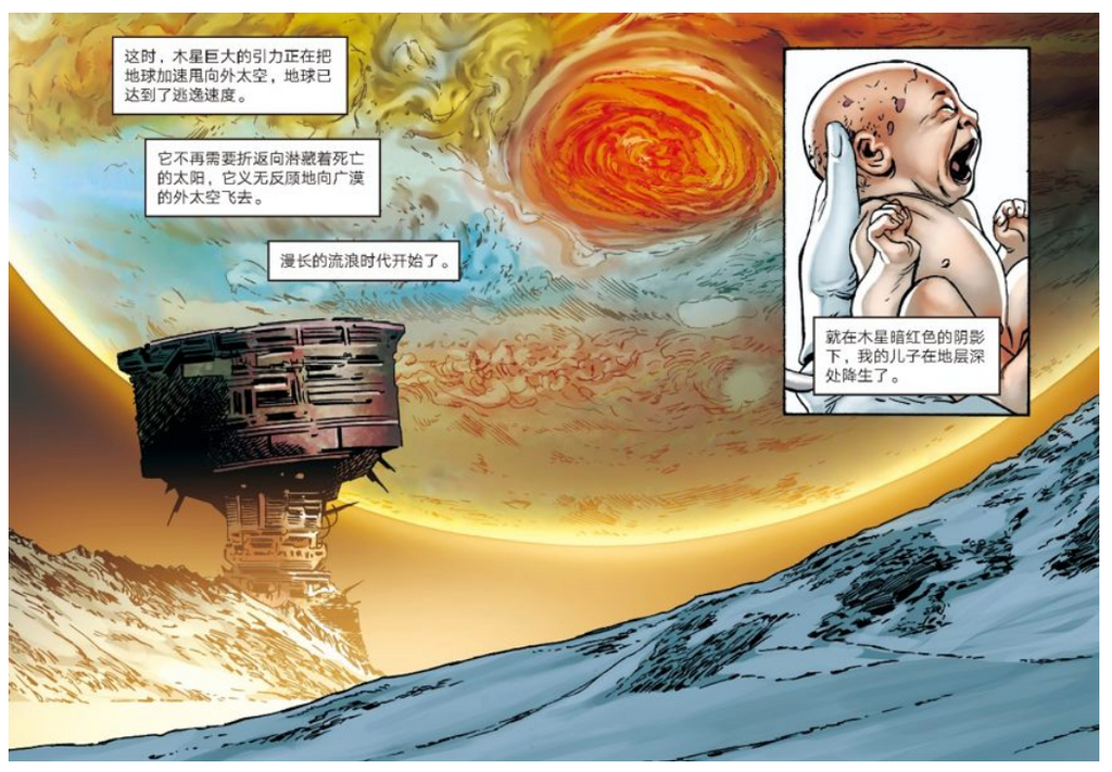 刘慈欣科幻漫画系列——流浪地球