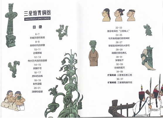 漫眼看世界系列——三星堆青铜器