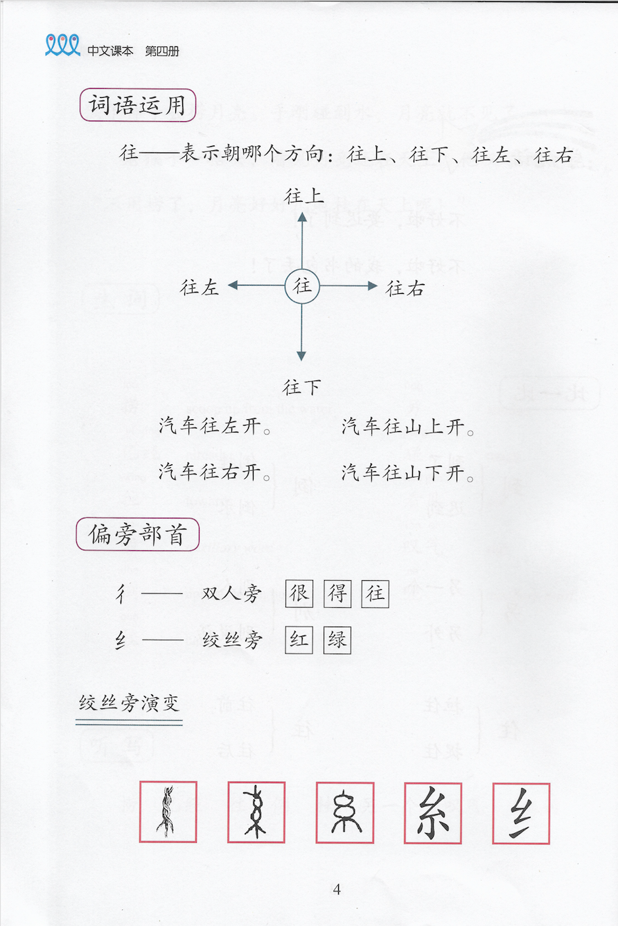 《新双双中文教材》第四册